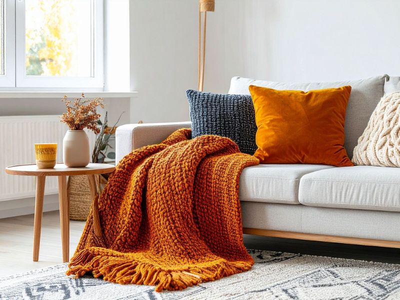 Living Room Fall Colors